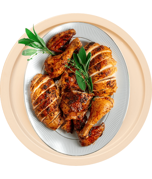 White Hall Buffet Resturents - Chicken Roast